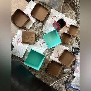 Cartier Tiffany David yurman jewelry box storage accessory logo bin